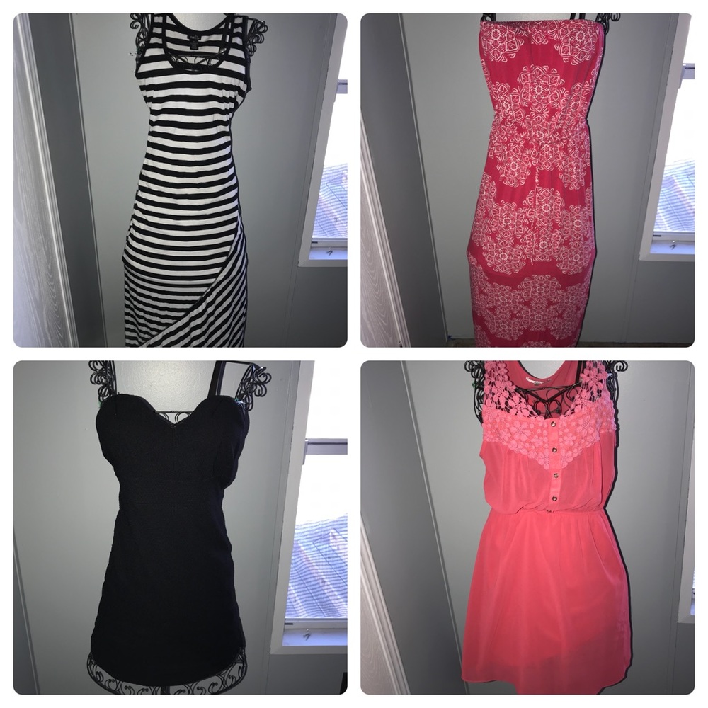 Bundle of 4 dresses